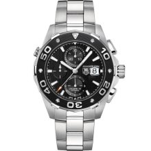 Men's TAG Heuer AQUARACER 500m automatic Calibre 16 chronograph Watch