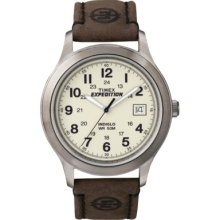 Men's Timex Cream Dial Watch - Brown