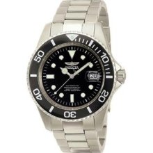 Men's Titanium Diver Automatic Black Dial Link