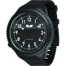 Men's UTL002 Utilitarian Matte Black With Black Polyurethane