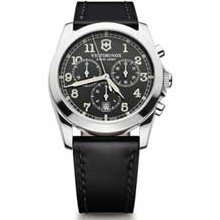 Men's Victorinox Swiss Army Infantry Chronograph Watch with Black