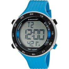 Men's Vision Digital Multi-Function Blue Rubber ...