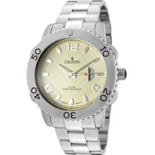 Men's Yellow Dial Stainless Steel