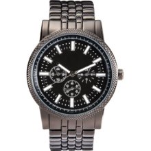 Merona Men's Bracelet Watch - Black