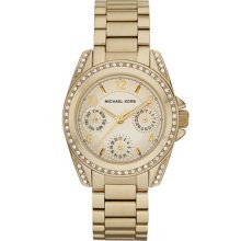 Michael Kors Mini Blair Watch, Golden