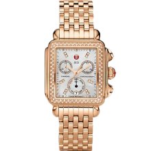 Michele Women's Deco White Dial Watch MWW06P000109