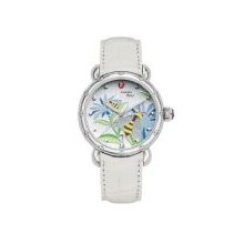 Michele Women's Garden Party Silver Dial Watch MWW05B000014