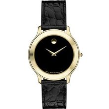 Movado Museum Gold Stainless Steel Men's Watch 0602502