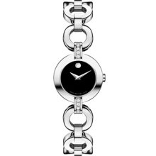 Movado Women's Belamoda Black Dial Watch 0606263