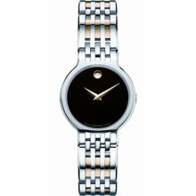 Movado Women's Esperanza Black Dial Watch 0606045