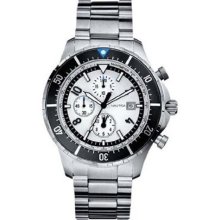 Nautica Men's Watch N34501g White Chronograph