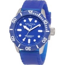 Nautica Navy Jelly Strap Mens watch N09601G