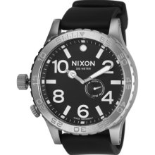 Nixon 51-30 PU Watch - Men's Black, One Size