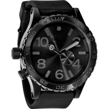 Nixon 'The 51-30 PU' Rubber Band Watch