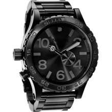 Nixon 'The 51-30' Bracelet Watch Black