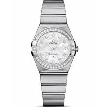 Omega Constellation Brushed Quartz Women's Watch 123.15.27.60.52.001