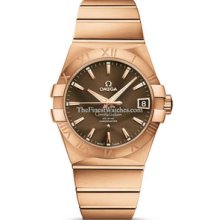 Omega Constellation Chronometer 38mm Mens Watch 12350382113001