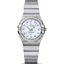 Omega Constellation Ladies Quartz Watch 123.15.27.60.55.001