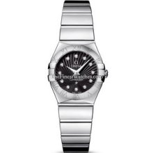 Omega Constellation Polished Quartz 24mm Ladies Watch 12310246051002