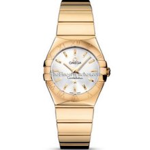 Omega Constellation Polished Quartz 27mm Ladies Watch 12350276002004