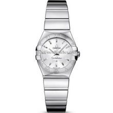 Omega Constellation Polished Quartz 24mm Ladies Watch 12310246002002