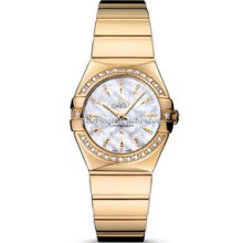 Omega Constellation Polished Quartz 27mm Ladies Watch 12355276055008