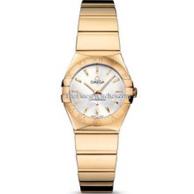 Omega Constellation Polished Quartz 24mm Ladies Watch 12350246002004