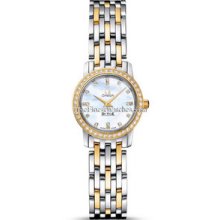 Omega De Ville Prestige Quartz 22mm Ladies Watch 43757500