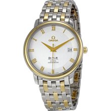 Omega DeVille Prestige Two Tone 36mm Mens Watch 4374.31