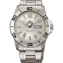 Orient CEM76003W Men's 100M Automatic Diver Watch