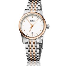 Oris Men's Classic Silver Dial Watch 561-7650-4351-07-8-14-63