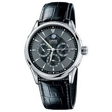 Oris Men's Culture Artelier Black Dial Watch 733-7591-4054-LS