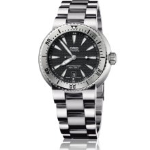 Oris Men's Divers Date Black Dial Watch 733-7533-4154-07-8-24-01PEB