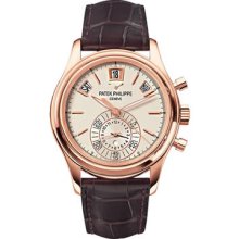 Patek Philippe Men's Complications White Dial Watch 5960R-011