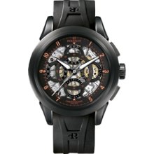 Perrelet Skeleton Chronograph and Second Time Zone A1057/3