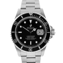 Pre-owned Rolex Men's Stainless Steel Submariner Watch (Watch)