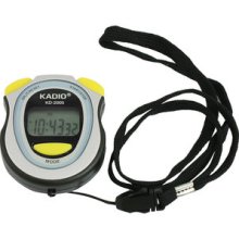 Professional Stopwatch Digital Watch W Release Buckle Neck Strap