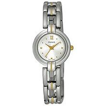 Pulsar Ptc266x Women's Watch Two Tone Stainless Steel