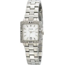 Pulsar Women's PXT695 Crystal Stainless Steel Watch