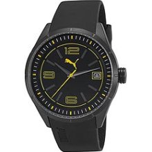 Puma PU Strap Black Dial Men's watch #PU102611002