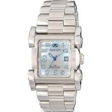 Reactor Mid-Size Ion - White Mother of Pearl - Date - Stainless