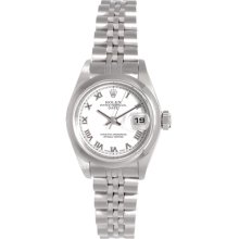 Rolex Date Ladies Stainless Steel Watch 79160