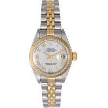 Rolex Datejust Ladies 2-Tone Watch 79173