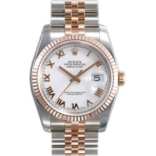 Rolex Datejust Mens 31 Jewels Automatic Watch 116231WRJ