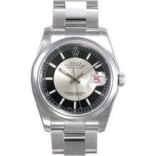 Rolex Datejust Mens 31 Jewels Automatic Watch 116200-BKRSO