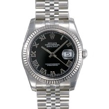 Rolex Datejust Mens Automatic Watch 116234BKRJ