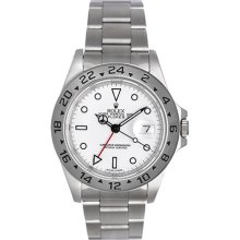 Rolex Explorer II Men's Stainless Steel Watch 16570