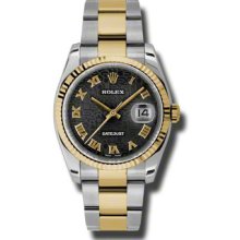 Rolex Oyster Perpetual Datejust 116233 BKJRJ MEN'S WATCH