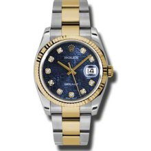 Rolex Oyster Perpetual Datejust 116233 BLCAO MEN'S WATCH