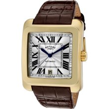 Rotary Watches Men's Automatic Rectangle Watch